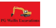 P G WALLIS EXCAVATIONS logo